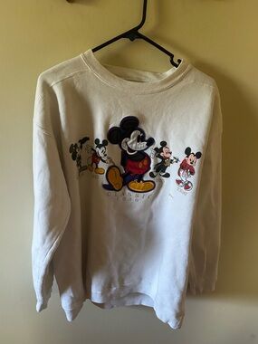 Vintage Disney Mickey Eras Crewneck Sweatshirt